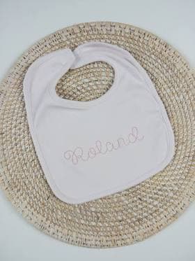 Personalized Embroidered Name Baby Bib