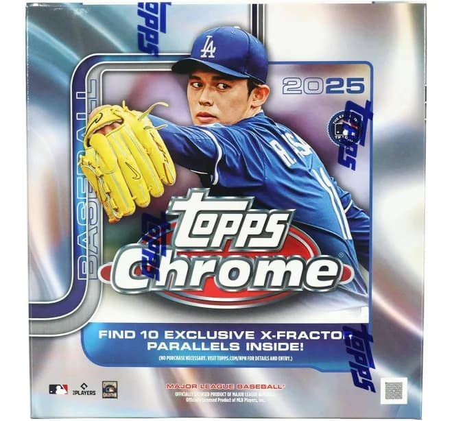 Topps Chrome Baseball Mega Box