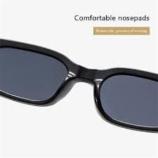 Amazon.com: VFDHN Vintage Rivet Rectangle Sunglasses for Women Men Retro Blue Narrow Sun Glasses,C1,one size : Clothing, Shoes & Jewelry