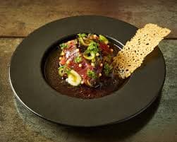 Truffled Tuna Crudo - The Franklin Room
