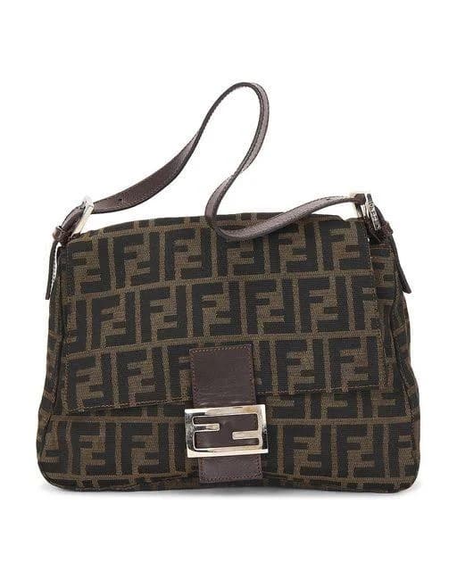 Fendi Zucca Baguette Handbag