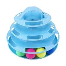 Ball and Track Tower Kitty Ball Game - Furbaby Friend Gifts
