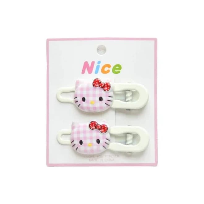 Hello Kitty Acrylic Hair Bang Clip
