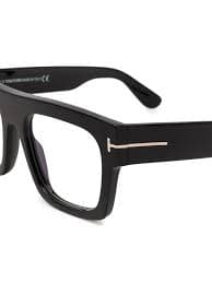 TOM FORD Eyewear Square Frame Glasses | Black | FARFETCH IN