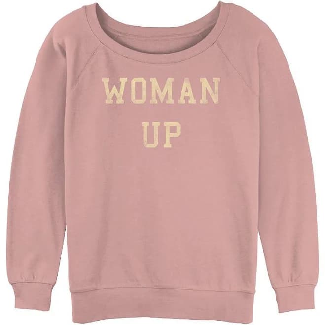 Juniors' Oversized Graphic Sweatshirt