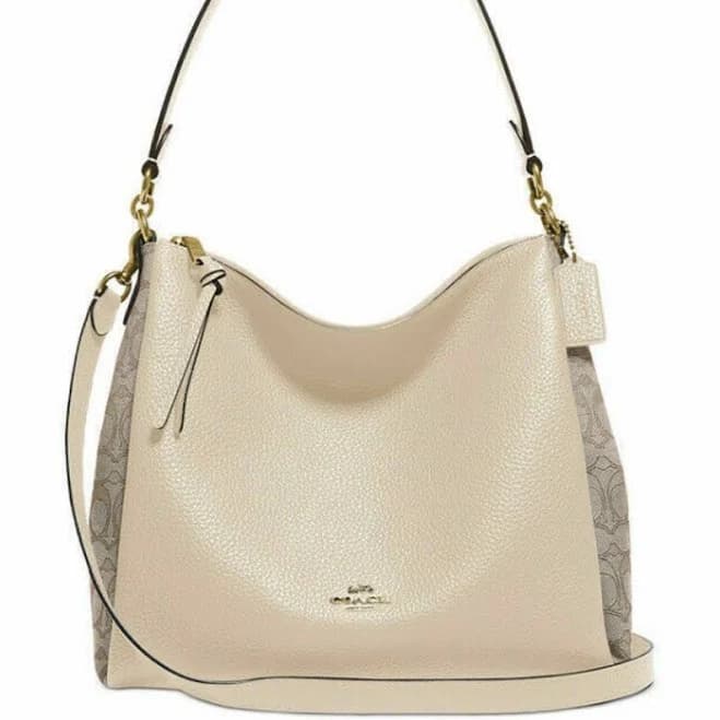 Coach Women's Shay Signature Jacquard Shoulder Bag