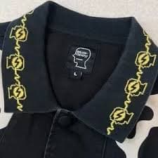 Brain Dead | Shirts | Brain Dead Blackwhite Cow Cabana Shirt L | Poshmark