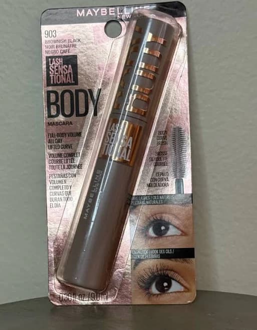 Maybelline Makeup | Maybelline Lash Sensational Body Mascara - 903 Brownish Black | Color: Black/Brown | Size: Os | Cesar_W_X's Closet