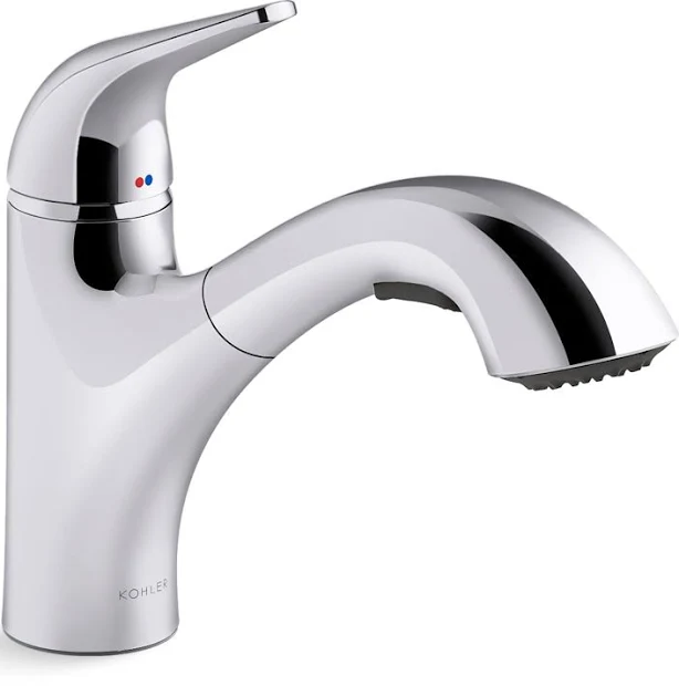 Kohler Jolt Pull Out Kitchen Faucet K-30612-CP
