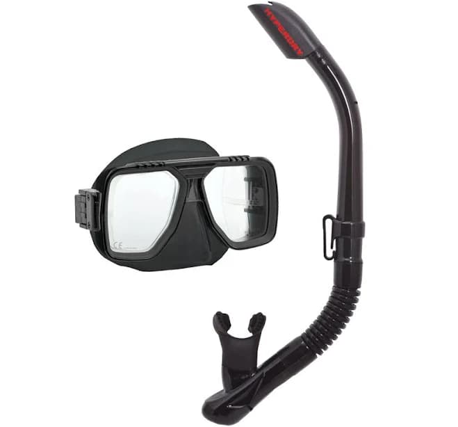 Tusa Sport Uc5019p Mask&tube Snorkeling Set Black