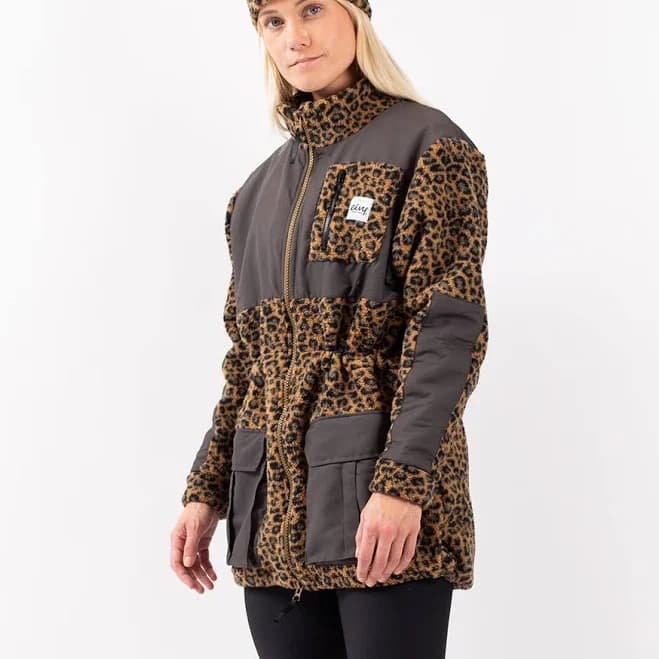 Eivy Clothing Leopard Field Sherpa Jacket