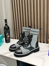 Designer Luxury Ankle Boots Women Leather Martin Booties Classic Fashion Calfskin Lace Up Booty From Tajinee, $97.59 | DHgate.Com