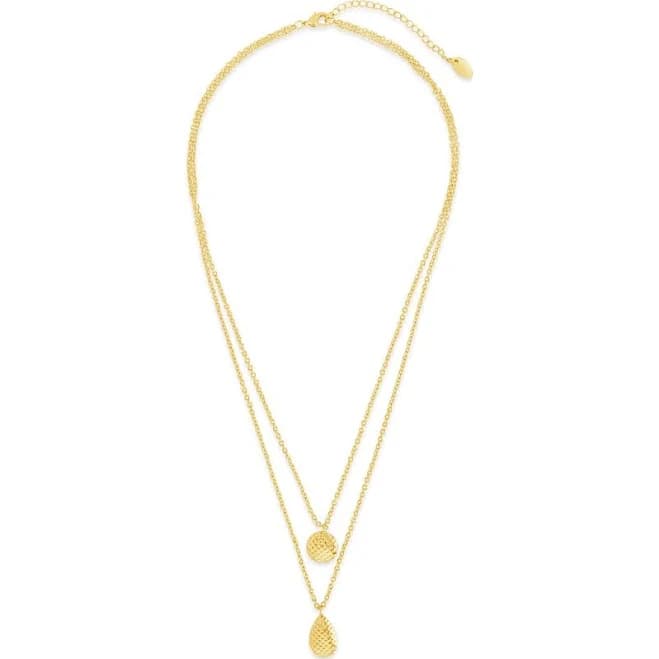 SHINE by Sterling Forever Aldari Layered Necklace
