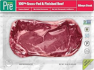 Pre, Beef Ribeye Steak, Grass-Fed, Pasture-Raised | 0.625 lbs.