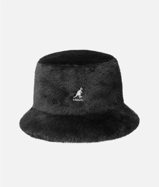 Kangol Faux Fur Bucket Hat