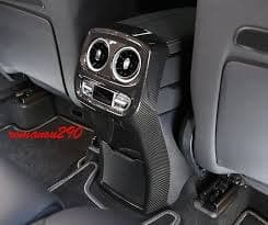 For Mercedes-Benz G550 G63 2019-23 Carbon Fiber Look Rear Air Outlet Panel Cover | eBay