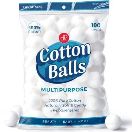 Decorrack 100 Cotton Balls