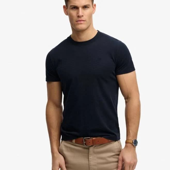 Superdry Men's Sd&co Logo Embroidered T-Shirt