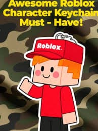 R-oblox Elliot Forsaken Work at a Pizza Place Acrylic Keychain Cute cartoon game Character pendant - AliExpress 36