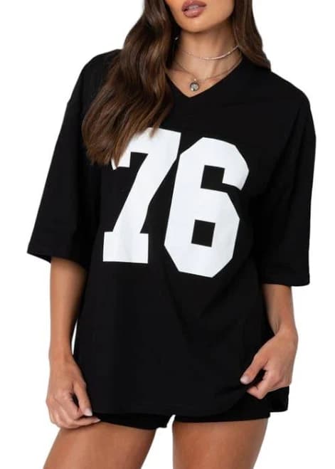 Edikted Women's 76 Oversized Cotton T-Shirt