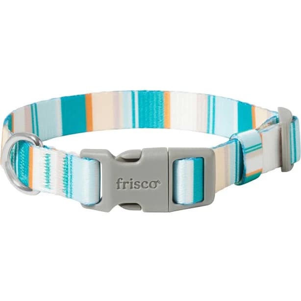 Frisco Patterned Polyester Dog Collar