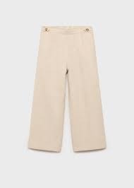 Textured culotte trousers - Kids | MANGO Niger