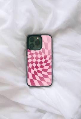 Pink Checkered iPhone case iPhone