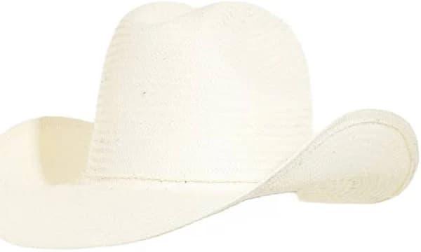 Straw Braided Cowboy Hat