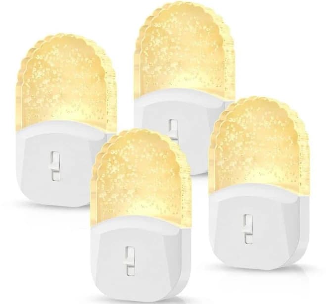 YANSUN Bubble LED Plug-in Night Light 2-Pack