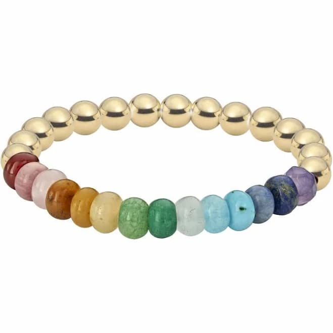 Beadazzled Rainbow Beaded Bracelet