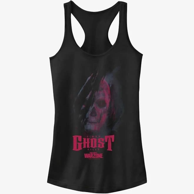 Call of Duty Warzone Simon Ghost Riley Girls Tank