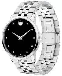 Movado Men's Museum Classic Diamond Watch 0607201