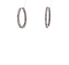 14K Gold Hinged Hoop Earrings TM621 | eBay