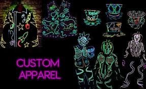 UNDEAD ZOMBIE - Handmade Mask, El Wire Neon,prop,art,rave Outfit,halloween Outfit,burning Man Festival,party,glow,mardi Gras,cosplay,undead - Etsy