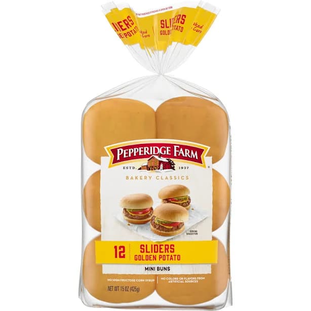 Pepperidge Farm Bakery Classics Golden Potato Slider Buns
