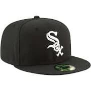 Chicago White Sox Authentic On Field Game Black 59FIFTY Cap