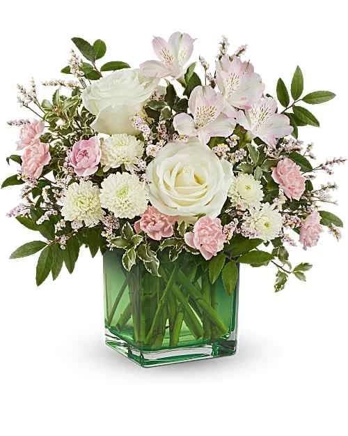 Teleflora Pink Mixed Bouquets Pops of Pink Bouquet