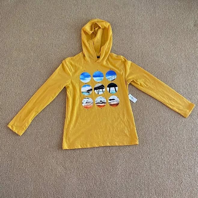 Old Navy Boy's Long Sleeve Hoodie Shirt