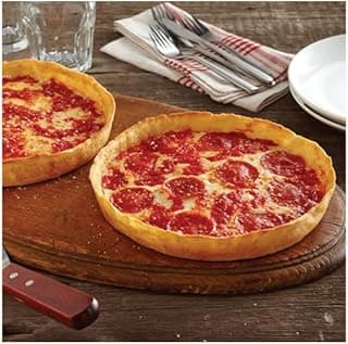 Lou Malnati's Chicago Deep Dish Pizza, 2-Pack (2 Pepperoni) | Handmade, Restaurant Quality