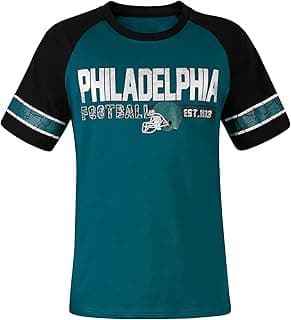 Womens City Football Fans Vintage Sporty V Neck Tee Shirts - Green & Black