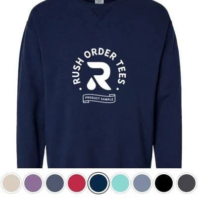 ComfortWash by Hanes GDH400 Unisex Garment-Dyed Crewneck Sweatshirt