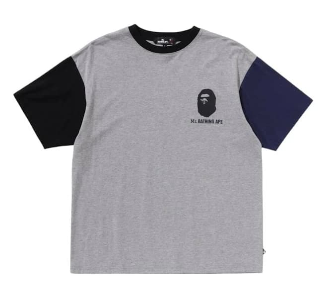 BAPE Print 7 Tee Gray