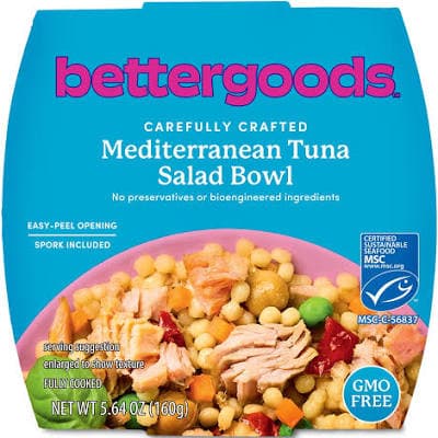 Bettergoods Mediterranean tuna Salad Bowl