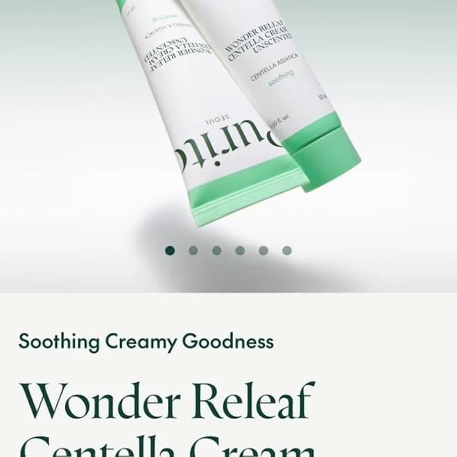 Ulta Purito Wonder Releaf Centella Cream Unscented - New Beauty