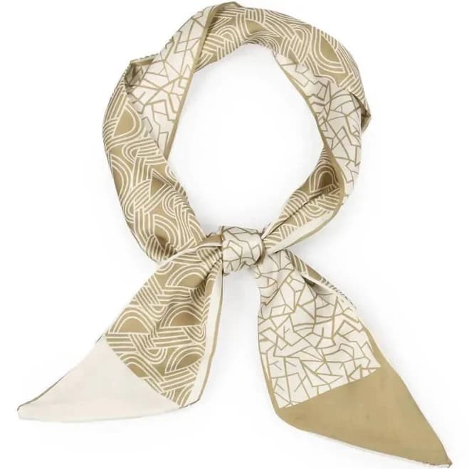 SENSIBLING Corp Women's Geometric Print Head Scarf