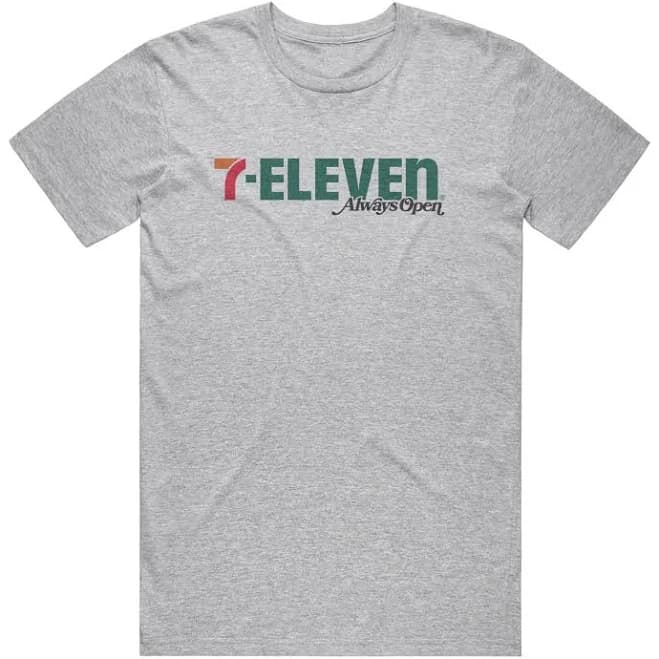 7-Eleven Always Open Logo Lockup Tee