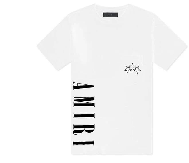Vertical Logo Crack Ink Tee - Mint