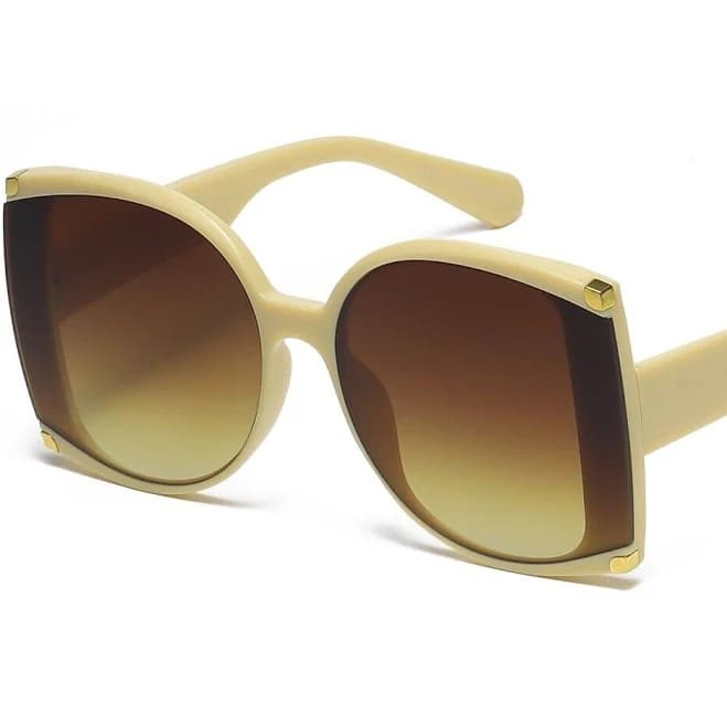 Oversized Fashion Style Big Shades Square Retro Vintage Sunglasses