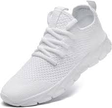 YITUHIO Mens Shoes Running Sneakers Tennis Walking Shoes Lightweight Athletic Gym Workout Shoes, White, 10: Buy Online at Best Price in UAE - Amazon.ae