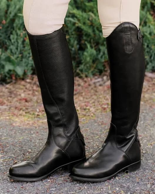 Grewal Tall Leather Riding Boots
